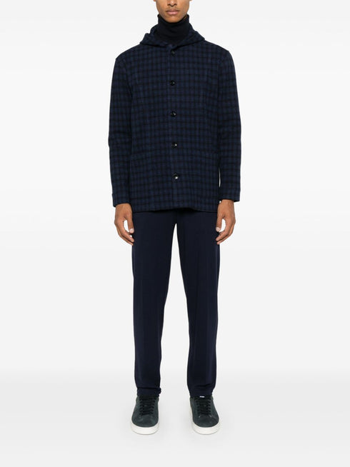 checked jacket